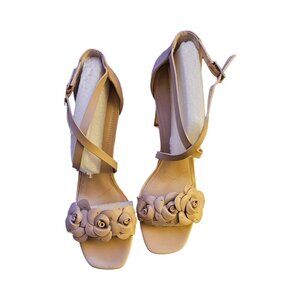 Charles by Charles David Square toe Sandal Women's U.S Size 11M Nude Color .